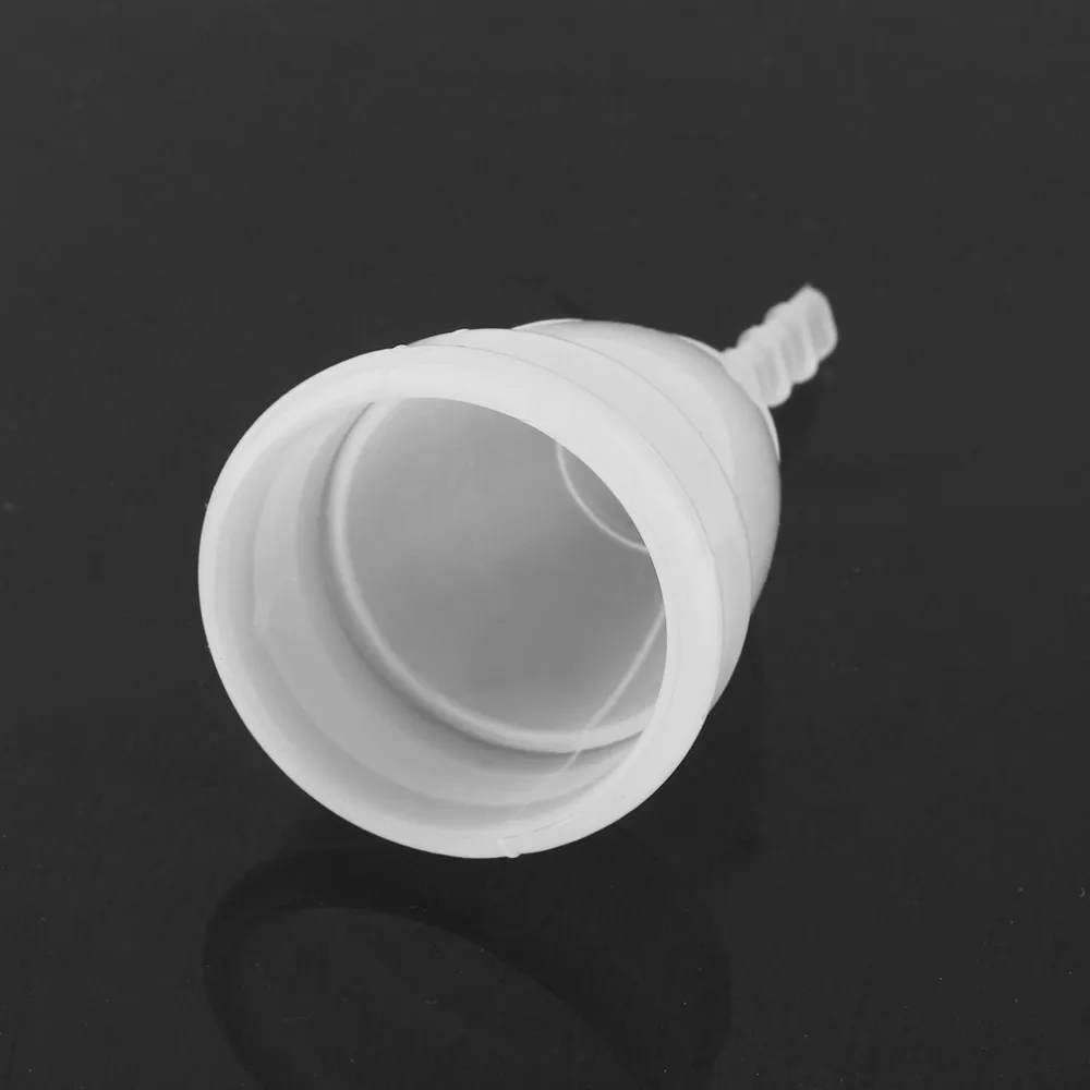 Многоразовая мягкая чашка медицинская силиконовая менструальная