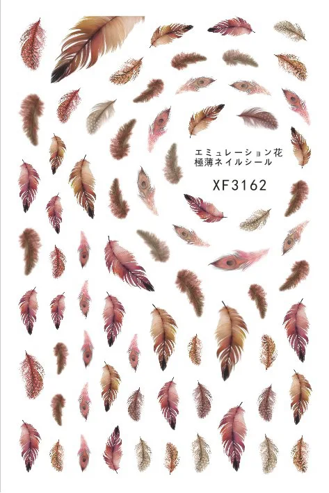 XF3162 Украшения для нейл-арта ярлык с буквами любовь наклейки для ногтей самоклеющиеся наклейки Советы фрукты наклейки для нейл-арта s Наклейка Маникюр тег Дизайн - Цвет: XF3162