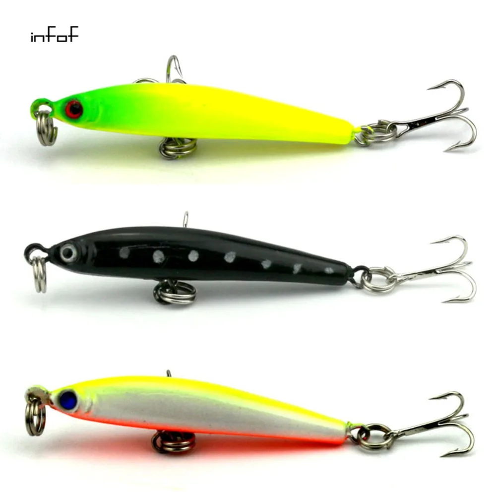 5 шт./партия рыболовные приманки 4 9 см/3 3 г|fishing lure lot|trout baitlure lot |