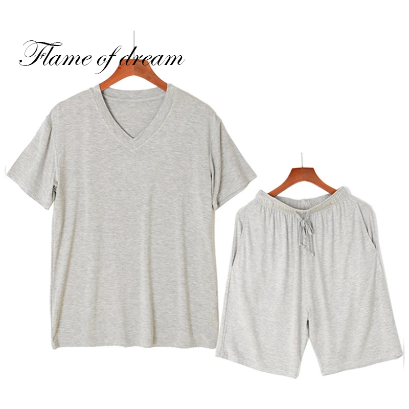 Pajamas for me men's pajam Modal Pajamas modal nightwear  men sleepwear pajama set  mens pyjama sets short sleeve