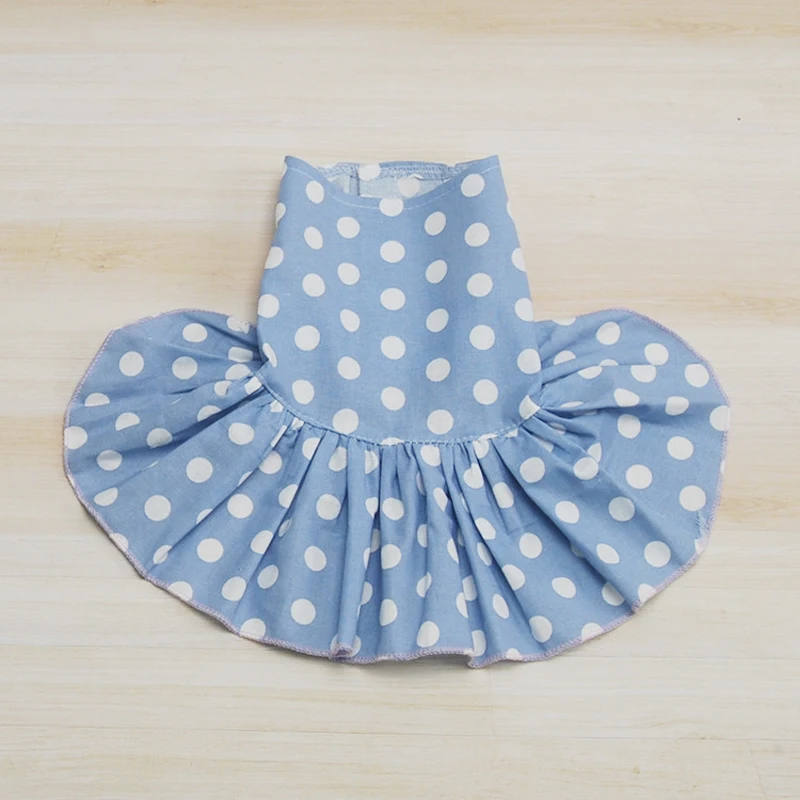 Fashion Dot Pet Dogs Clothing Comfortable Dog Dress Clothes For Tutu Skirt Supplies XS S M L XL | Дом и сад