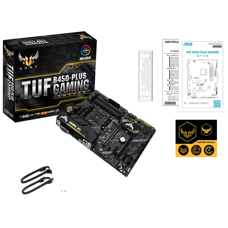 Asus TUF B450-PLUS GAMING Desktop Board AM4 Processor ATX new original | Компьютеры и офис