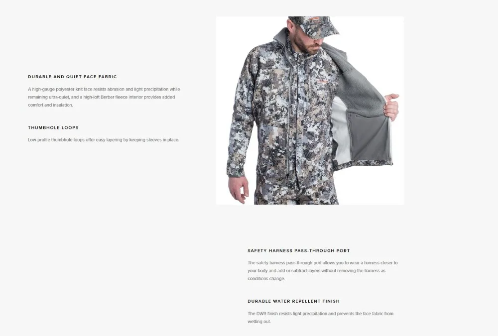 2018Куртка SITKA Equinox Jacket цв. Optifade Elevated новая коллекция