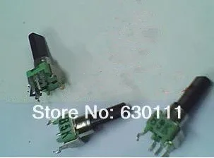 9 мм B5K 5 К Линейный Конус потенциометра накатанной вала RTangle ПК Гора