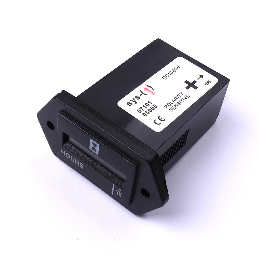 Высокое качество 1 шт. SYS DC10 ~ 80V 3W Новый Индуктивный цифровой счетчик часов