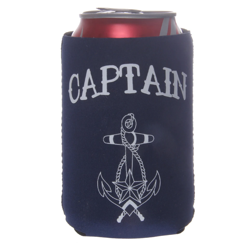 2 пары оловянной банки для морского пива держатель короткого сувенир капитана и