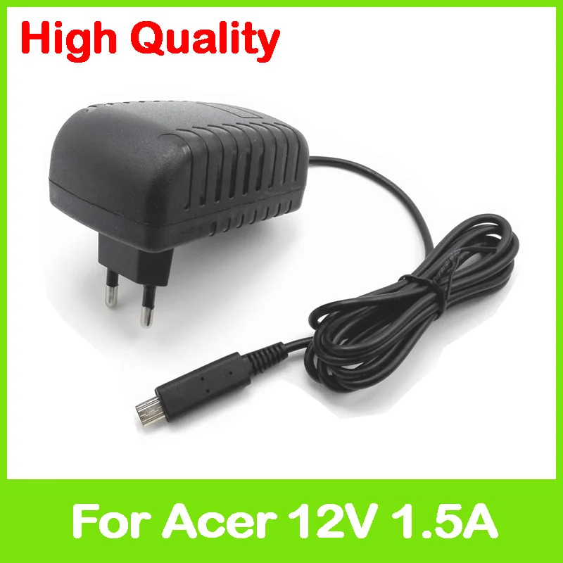 12 В 1.5A адаптер питания переменного тока ADP-18TB A AP.01801.002 ap.0187.001 для acer Iconia Tab A700 A701 A510 A511 зарядное устройство для планшета с европейской вилкой
