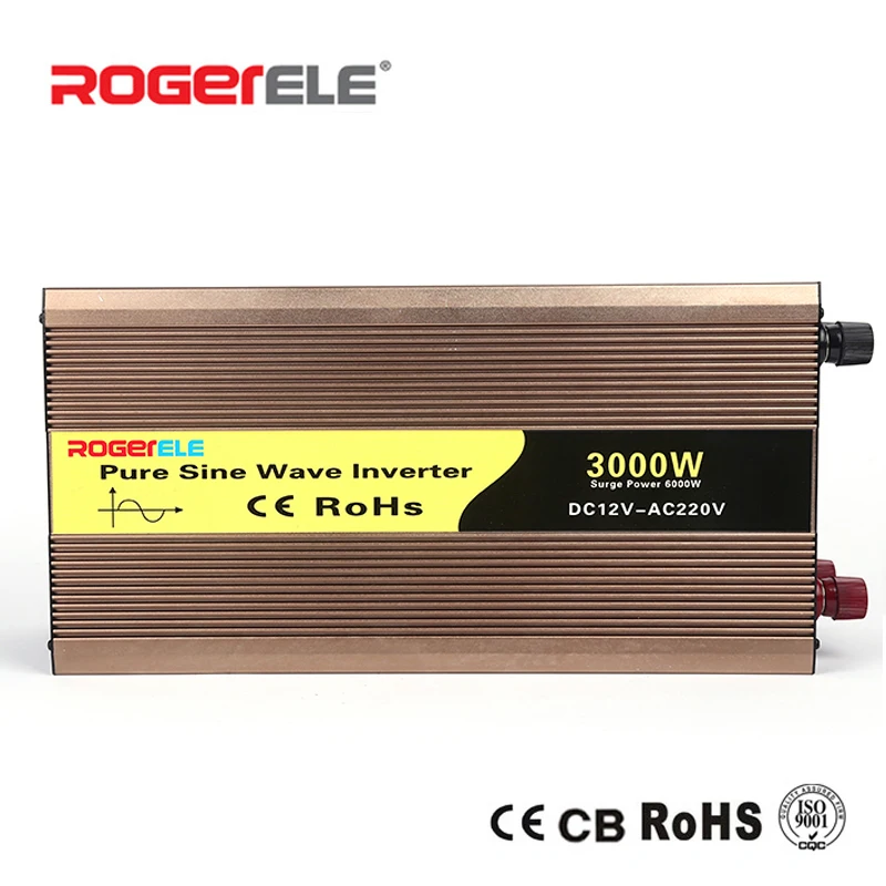 3000 Вт 12VDC/24VDC до 110VAC/220VAC чистая синусоида инвертор