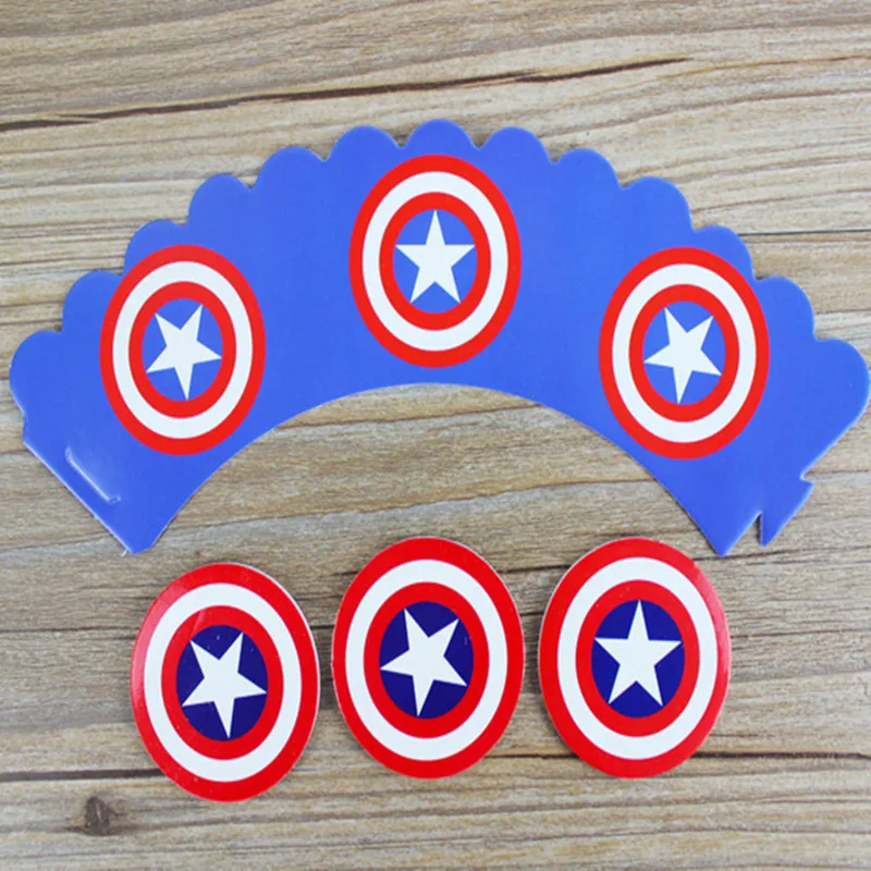 24 шт. декоративные формы для капкейков | Дом и сад