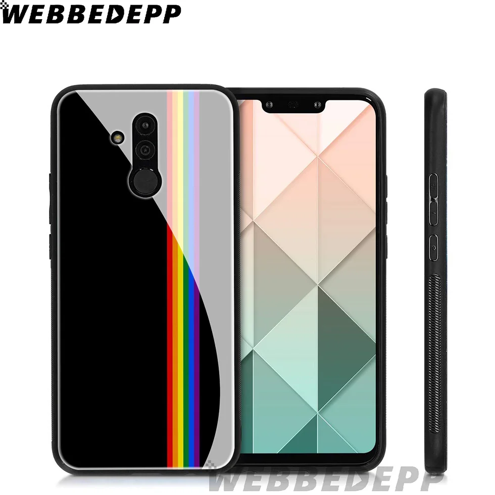 Простой стиль сердце астронавт аниме закаленное стекло чехол для Huawei Mate 20 P20 P10 P