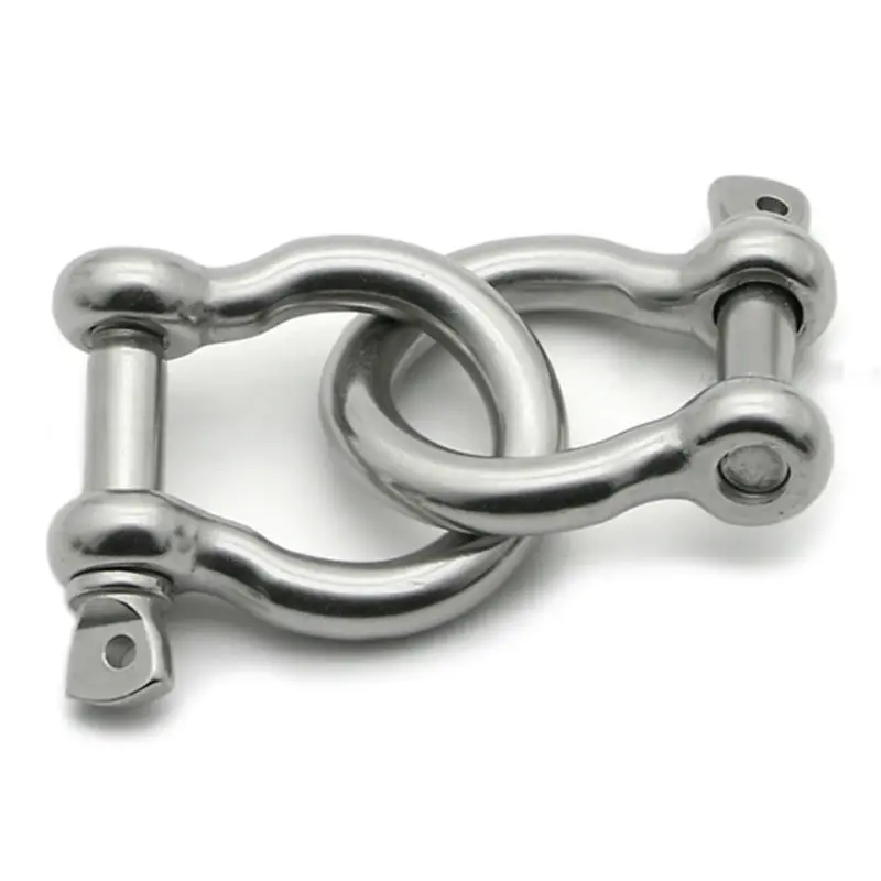 2 шт. M10 D образное кольцо винтовой штифт якорная луковая скоба снаряжение в