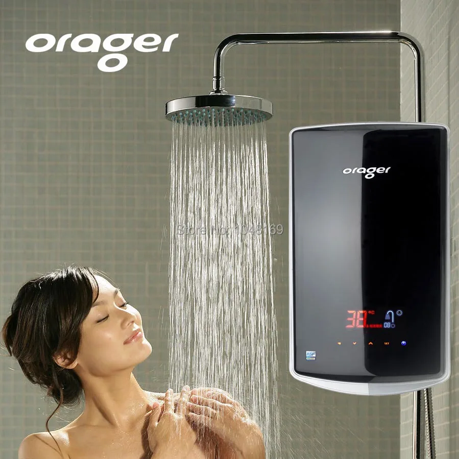 2PCS 7500W Electric Tankless Instantaneous Hot Water Heater Boiler for Bathroom Shower and Kitchen sink instant heating tap | Бытовая