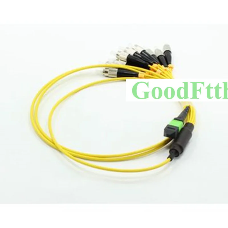 Fiber Patch Cord Female MPO-FC SM  12 Cores 3mm GoodFtth 20m 25m 30m 35m 40m 50m 60m 70m 80m 100m