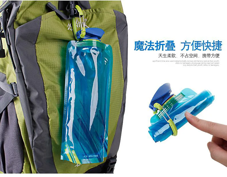 Outdoor Portable 5L 10L Large Folding Water Bag Car Water Storage Bag Emergency Water Storage Bag Camping Hiking Portable Bucket