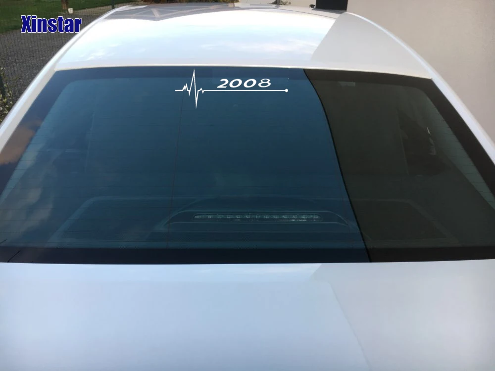 2008 Окна автомобиля стикер для peugeot 106 206 208 306 308 508 2008 3008 208 - Название цвета: 2008
