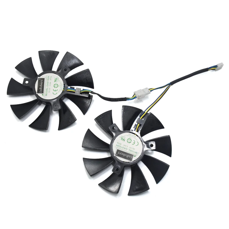 85 мм GA91S2H GFY09010E12SPA 4Pin VGA кулер вентилятор Замена для ZOTAC AMP 1060 6 ГБ GTX 1070 мини видеокарта вентилятор охлаждения
