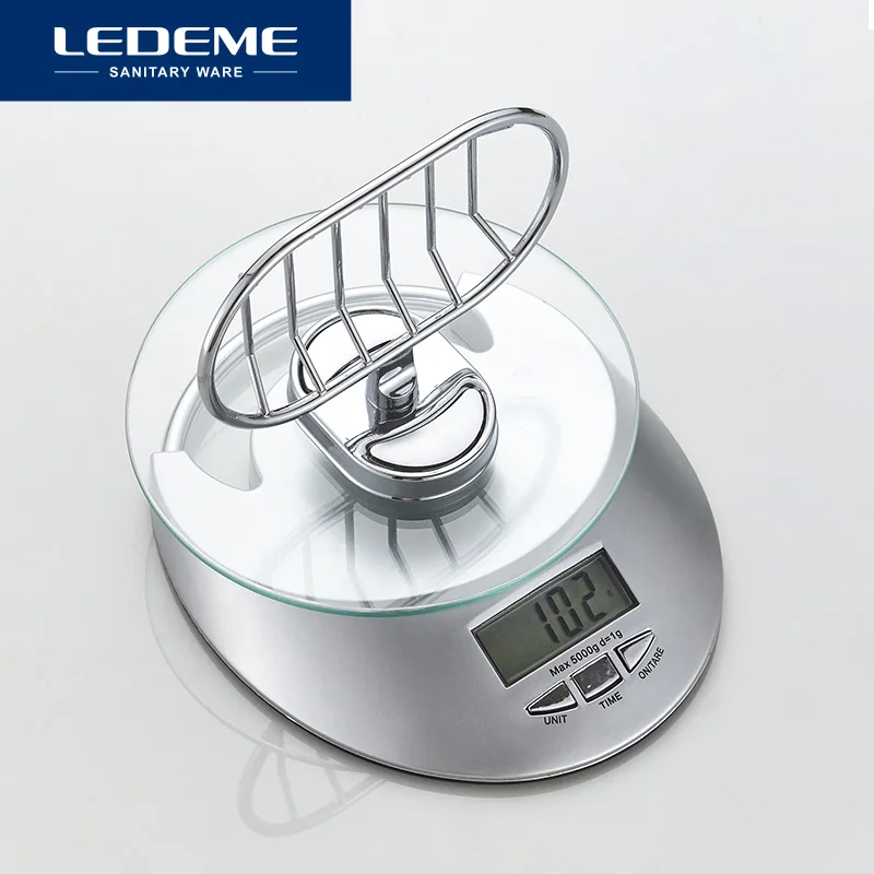 LEDEME Нержавеющая сталь Ванная комната держатель мыла Душ мыльница лоток