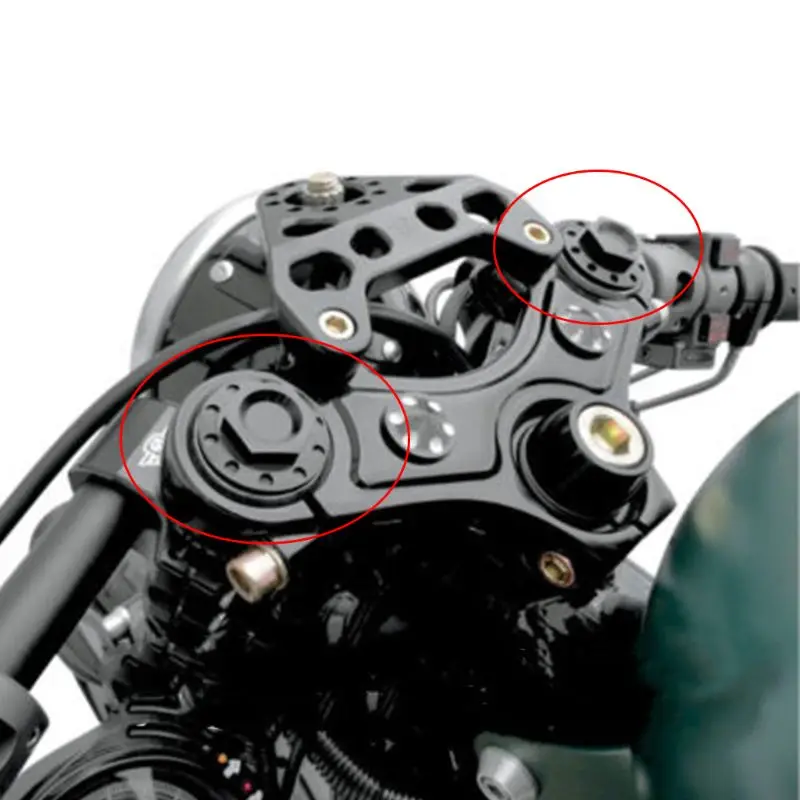 39 мм черная мотоциклетная анодированная вилка труба Болт для Harley Sportster 1200 883 XL 1987- Балаклава