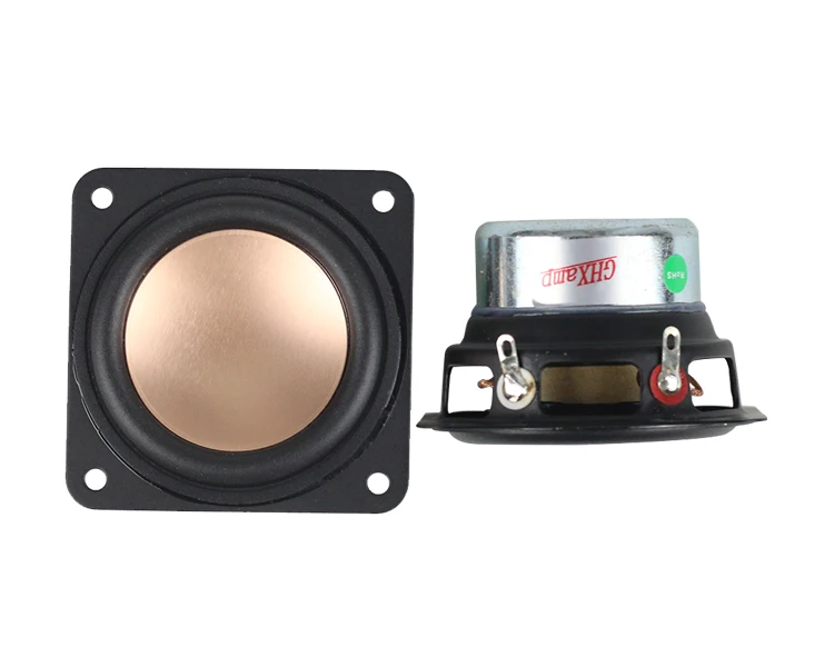 GHXAMP 2-дюймовый 8OHM 10 Вт Полнодиапазонный динамик для компьютера ПК Мультимедийный портативный Bluetooth диафрагма для динамика DIY Неодимовый 2 шт
