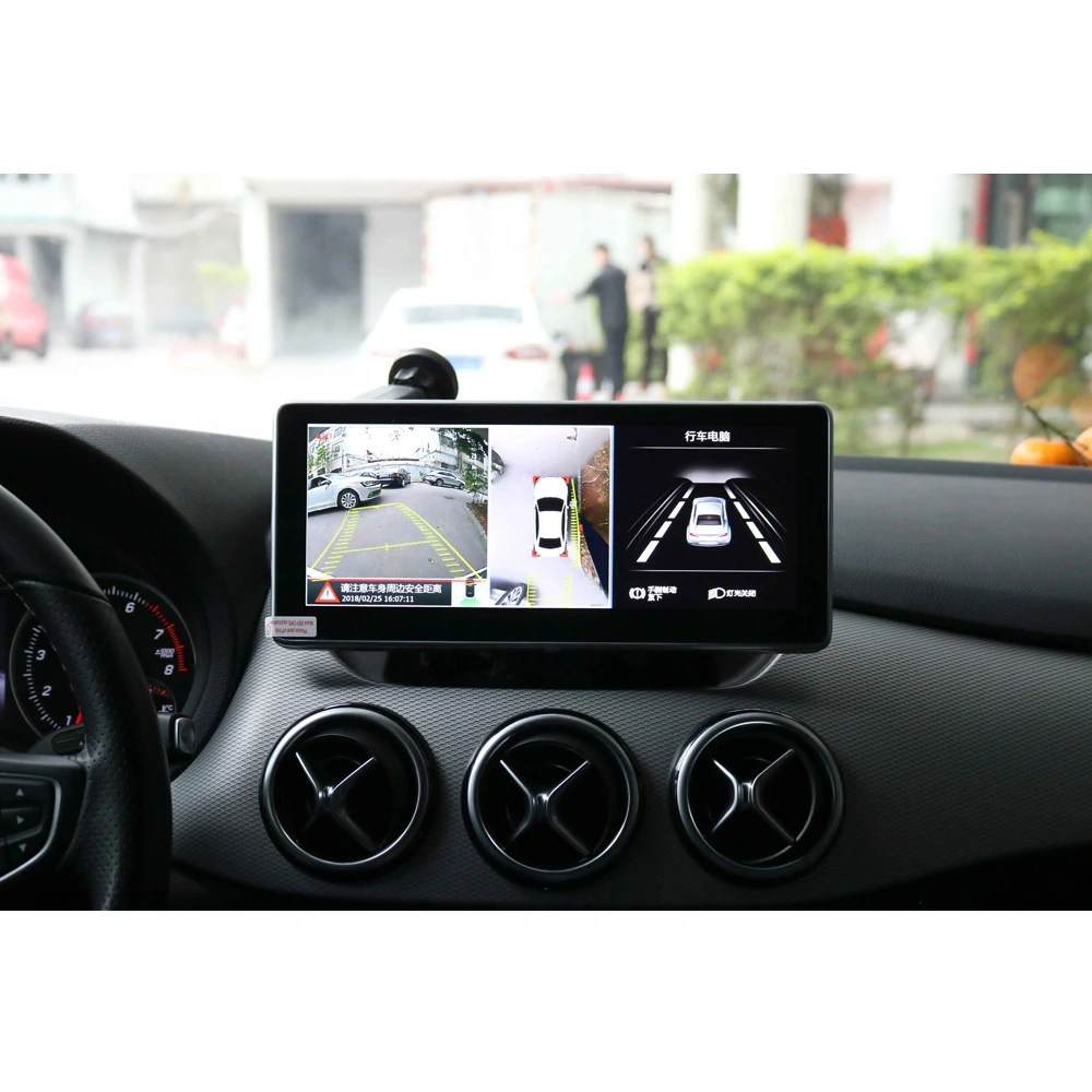 8 ядерный Процессор 2 + 32G Мобильный DVR Android 10 25 дюймов Дисплей для Mercedes Benz B класс W246
