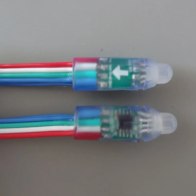 DC5V WS2818 адресуемый пиксель IP68 Номинальный один плохой узел не влияет на другой