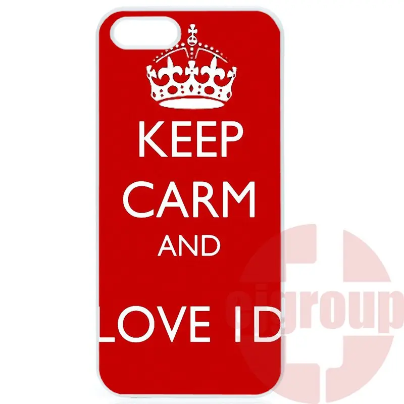 Для Apple iPhone 4 4S 5 5C SE 6 S 7 Плюс 4.7 5.5 iPod Touch Case Capa Обложка ретро сохранять спокойствие