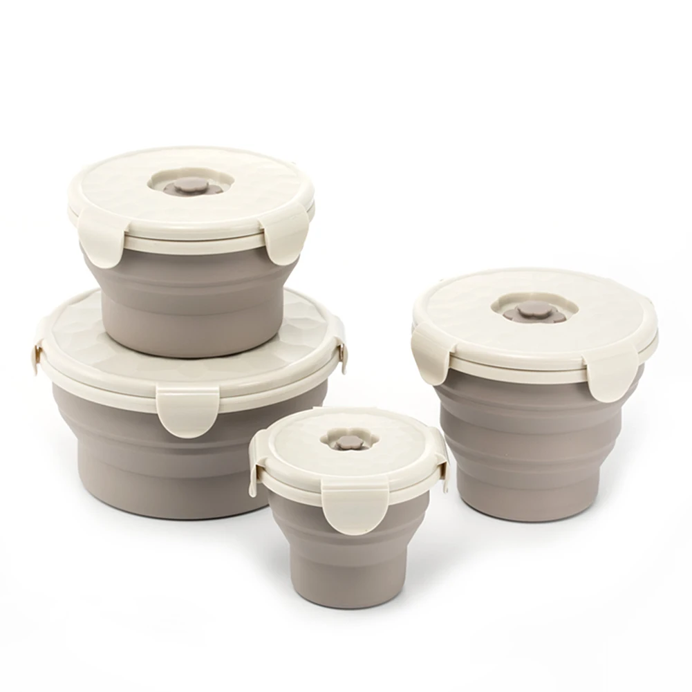 New arrival Popcorn Bucket Bowls Microwave Fordable Bowl Meal rice food bowl Box Safe Maker Kitchen tool with Flip Cover | Дом и сад