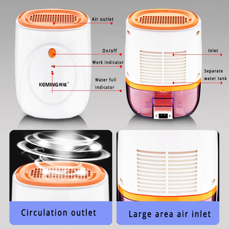 Бытовой Крытый осушитель воздуха 25 Вт поглотитель влаги осушители для подвалов