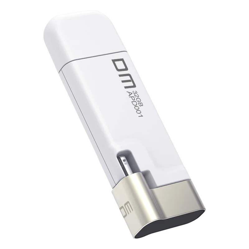 Бесплатная доставка DM APD001 для iPhone USB 32GB MFI usb флеш-накопители iphone ipad Внешняя память