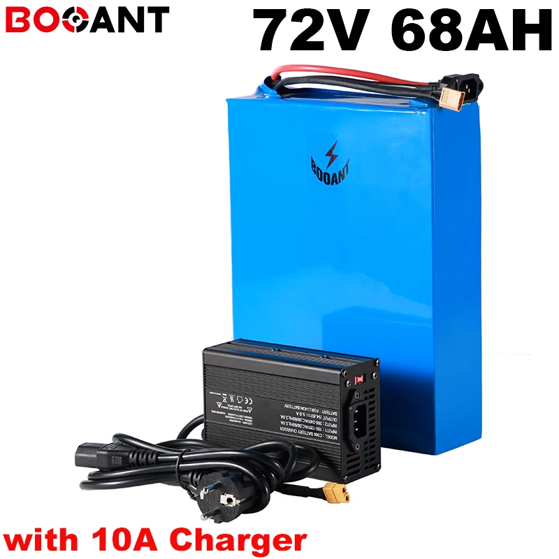 20S 20P 72v 68Ah electric bike Lithium Battery for 5000W 8000W scooter Motor E-bike battery Panasonic 3400mAh 18650 cell | Спорт и