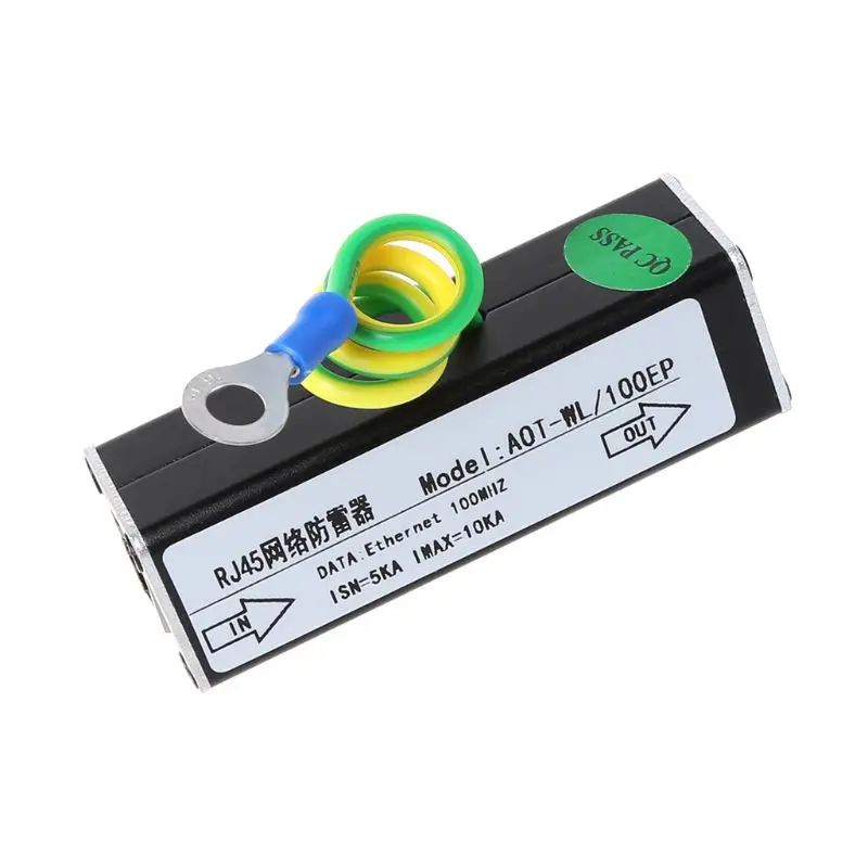 Сетевое оборудование для мониторинга RJ45 камера Молниезащита от перенапряжения