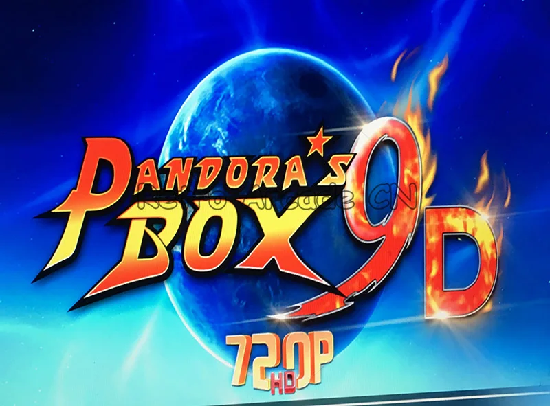 Аркадная игра DIY kit Pandora Box 9D 2222 в 1 с блоком питания копия Sanwa Джойстик светодиодный кнопка для аркадного шкафа Jamma