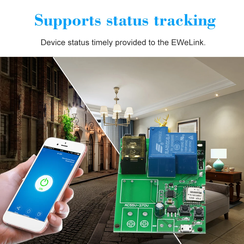 USB DC5V 30A Wifi переключатель беспроводной релейный модуль модули для автоматизации умного дома для системы контроля доступа гаражные двери инчинг