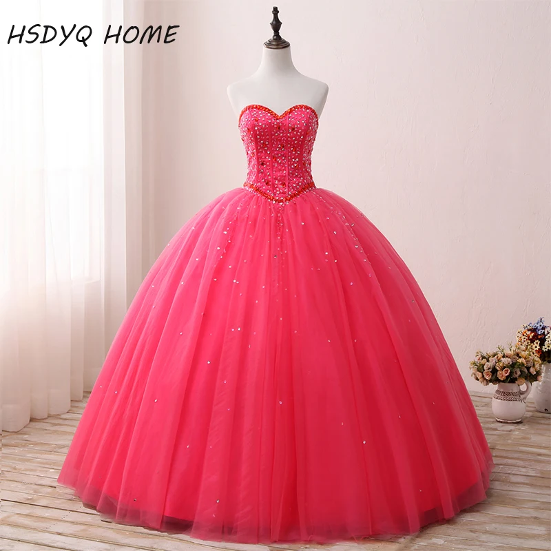 Новое поступление пышные платья дешевые 2017 бальное платье Vestidos De 15 Anos