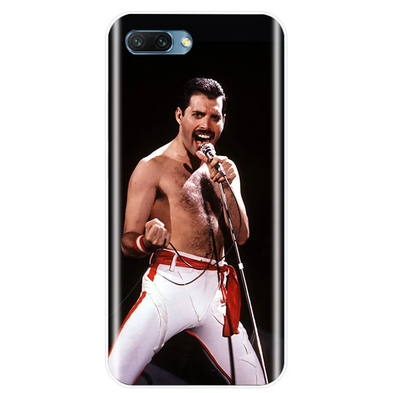 Чехол Freddie Mercury Queen band мягкий силиконовый чехол для телефона Huawei Honor 8C 9 10 V10 NOTE10 lite