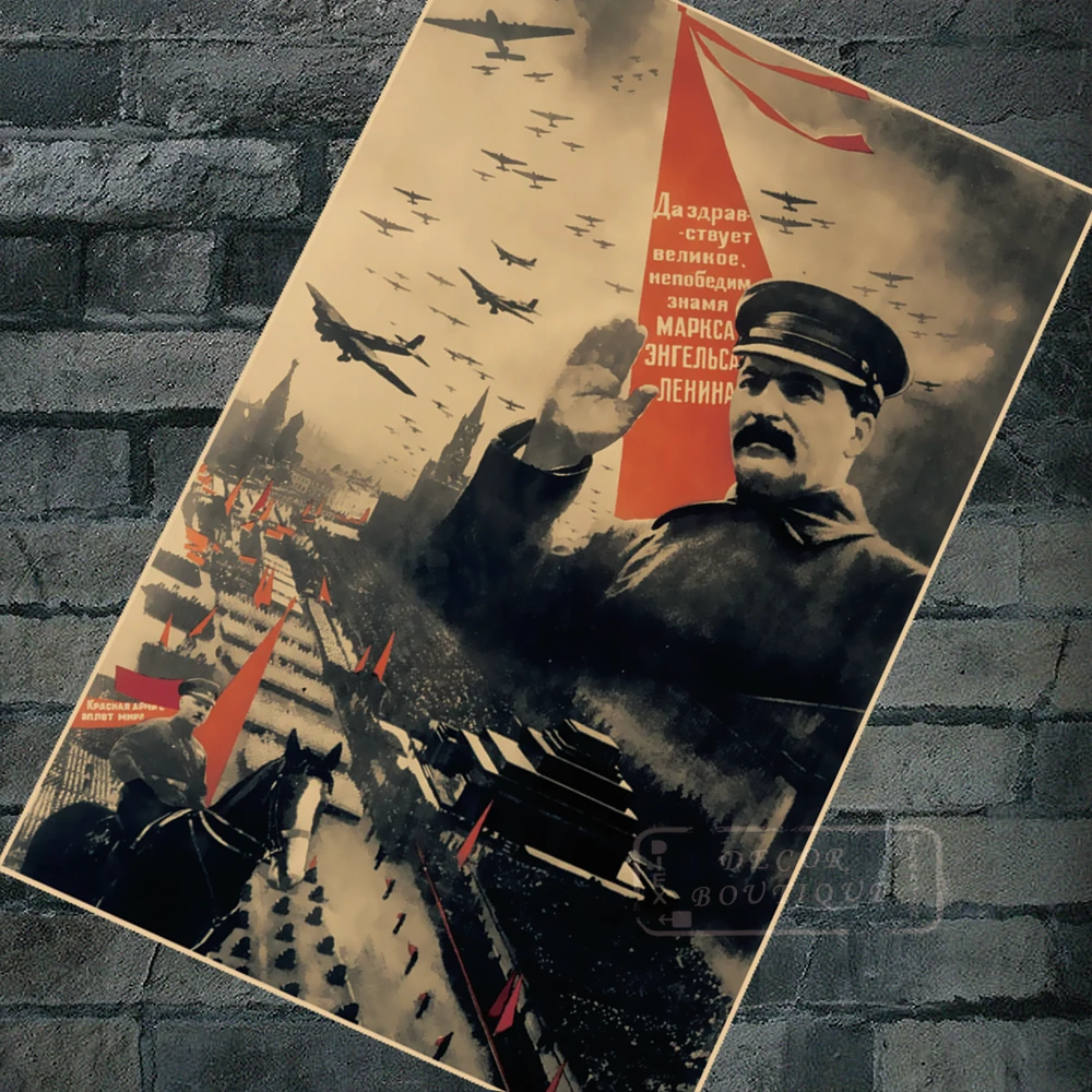 Классические настенные стикеры в стиле Маркса Энгеля Ленина Сталина|wall sticker|vintage