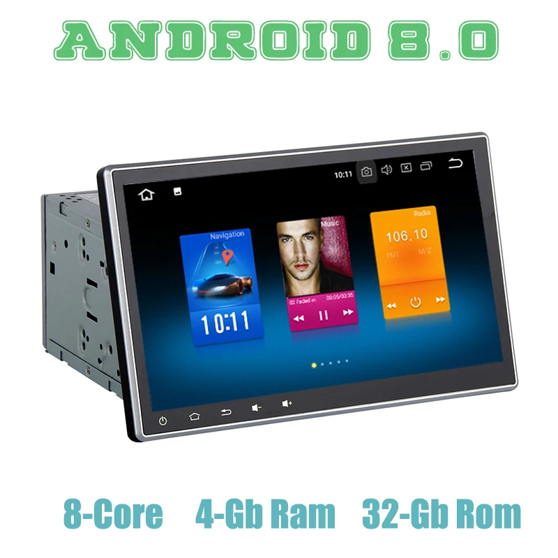 10 2 &quotIPS сенсорный экран два din Android 9 0 Универсальный Автомобильный GPS dvd стерео
