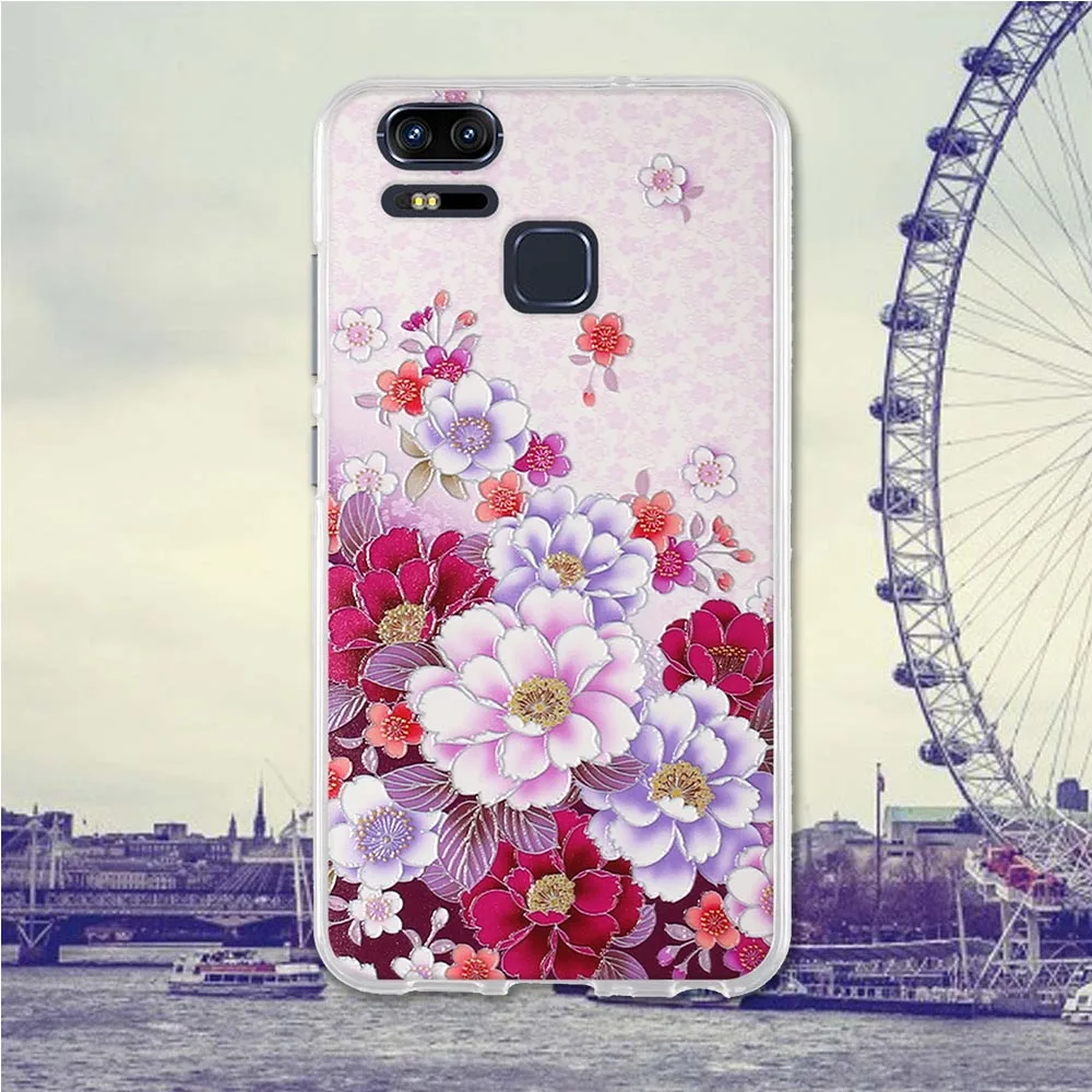 For Asus Zenfone 3 Zoom Case ZE553KL 5.5 inch Back Cover for Zenfone3 Phone Covers 3Zoom Cases Silicone Bag TPU |
