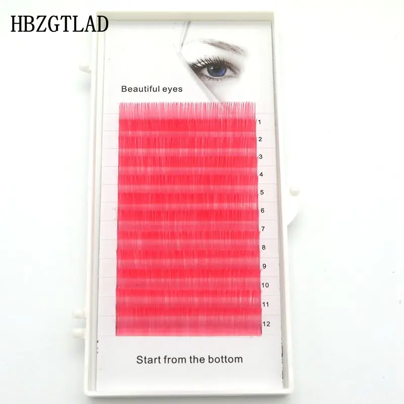 Ресницы HBZGTLAD накладные C/D индивидуальные 0 07/0 1 мм 8/15 | Красота и здоровье