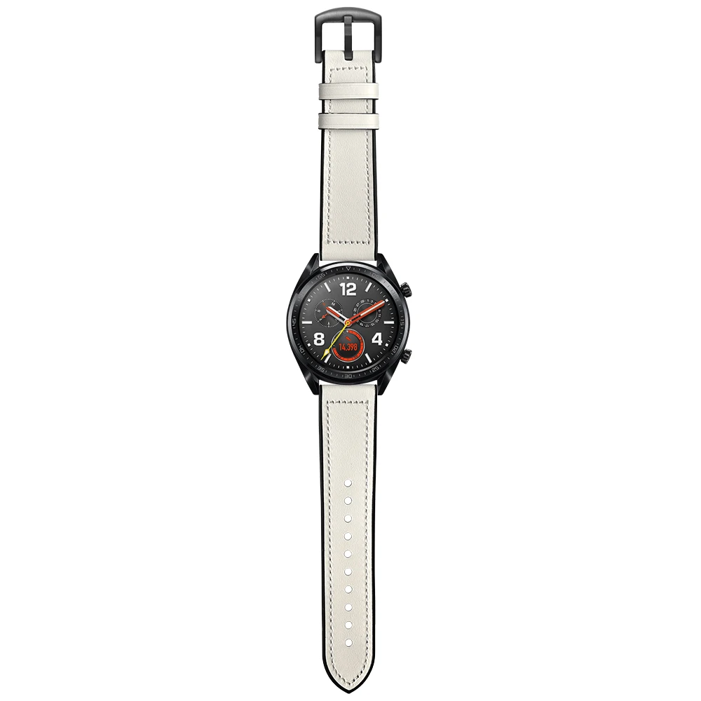 Для HUAWEI WATCH GT кожаный ремешок браслет для HONOR Watch Magic Смарт часы ремешок 22 мм