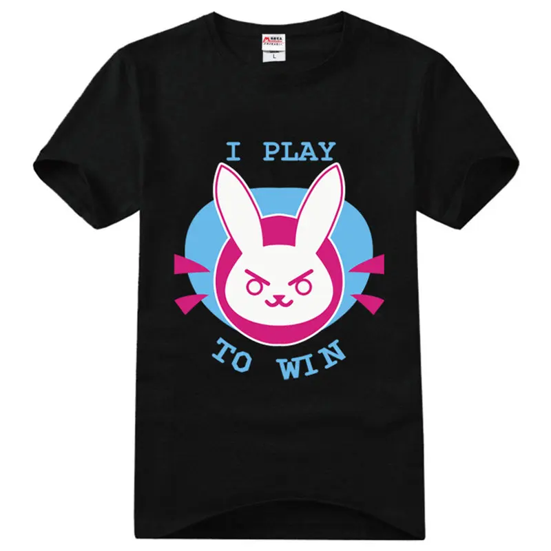 DVA Футболка с 3D принтом в стиле аниме OW D. VA, футболка для косплея, летний топ, футболка, облегающая Повседневная футболка с короткими рукавами dva, Милая футболка Dva - Цвет: DVA