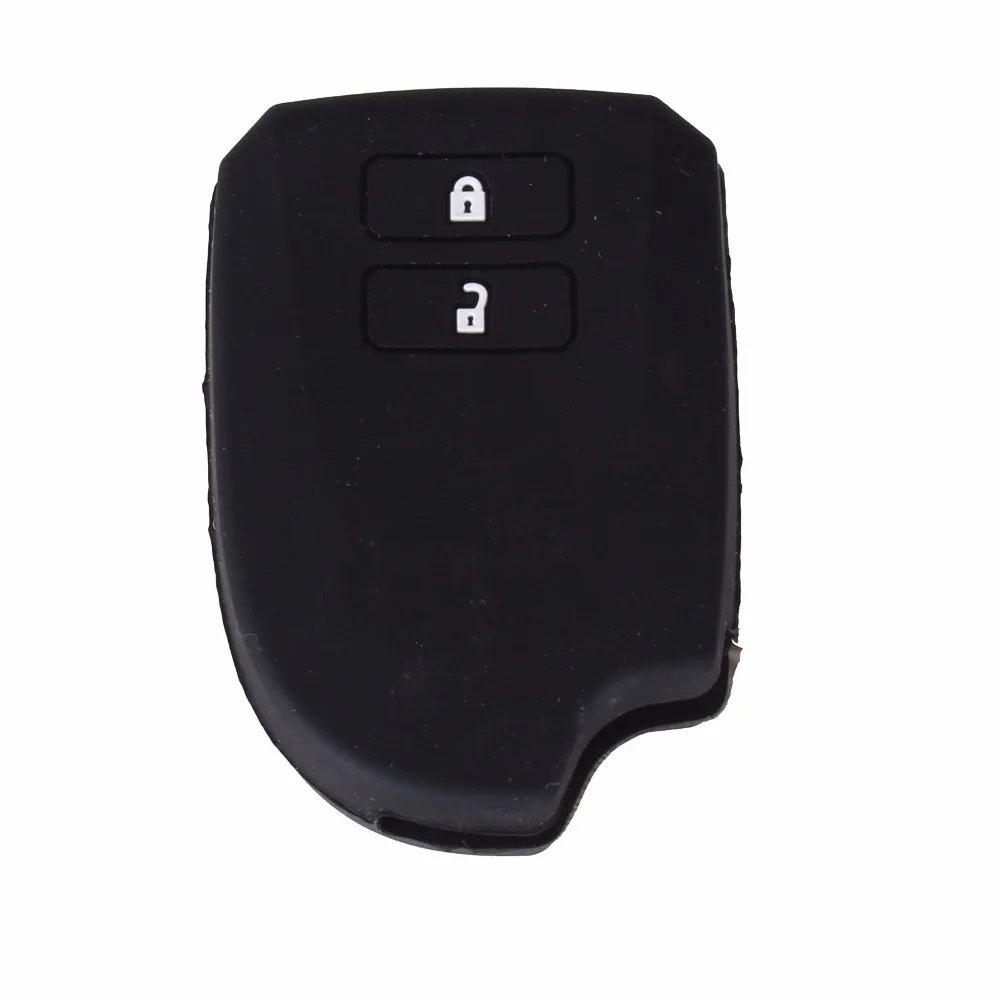 KEYYOU Silicone Car Key Cover Case For Toyota Vios 2 Button | Автомобили и мотоциклы