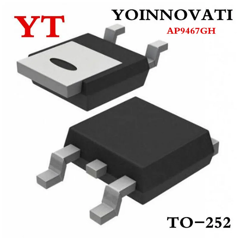 

10pcs/lot AP9467GH AP9467 9467GH AP9467GH-HF TO-252 N-CHANNEL ENHANCEMENT MODE POWER MOSFET best quality