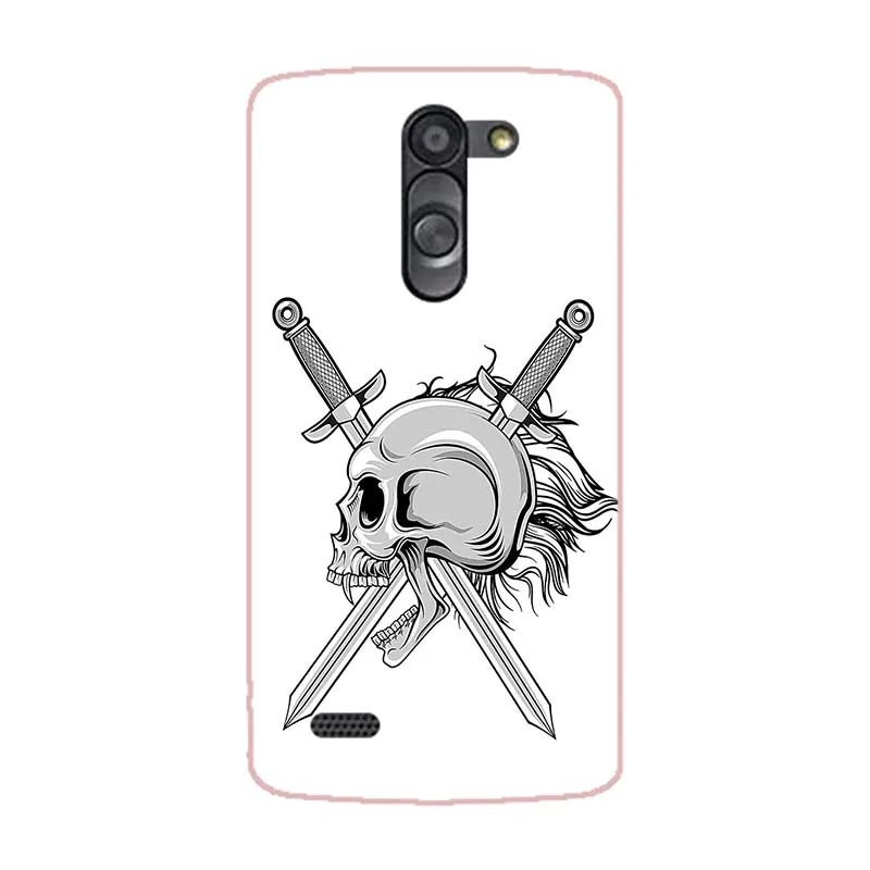 Чехол для LG L Bello D331 D335 L Prime D337, задняя крышка, мягкий силиконовый красивый мультяшный чехол для телефона, чехол с принтом