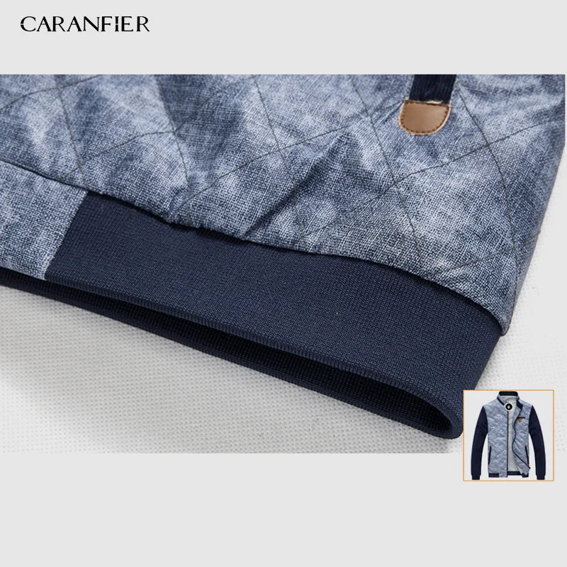 Новинка 2019 мужская куртка CARANFIER модная одежда Высококачественная брендовая с