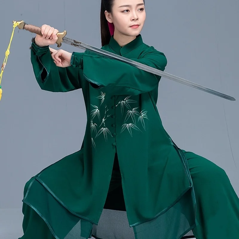 Китайский магазин одежды Wushu кунг фу форменный костюм китайского воина комплект