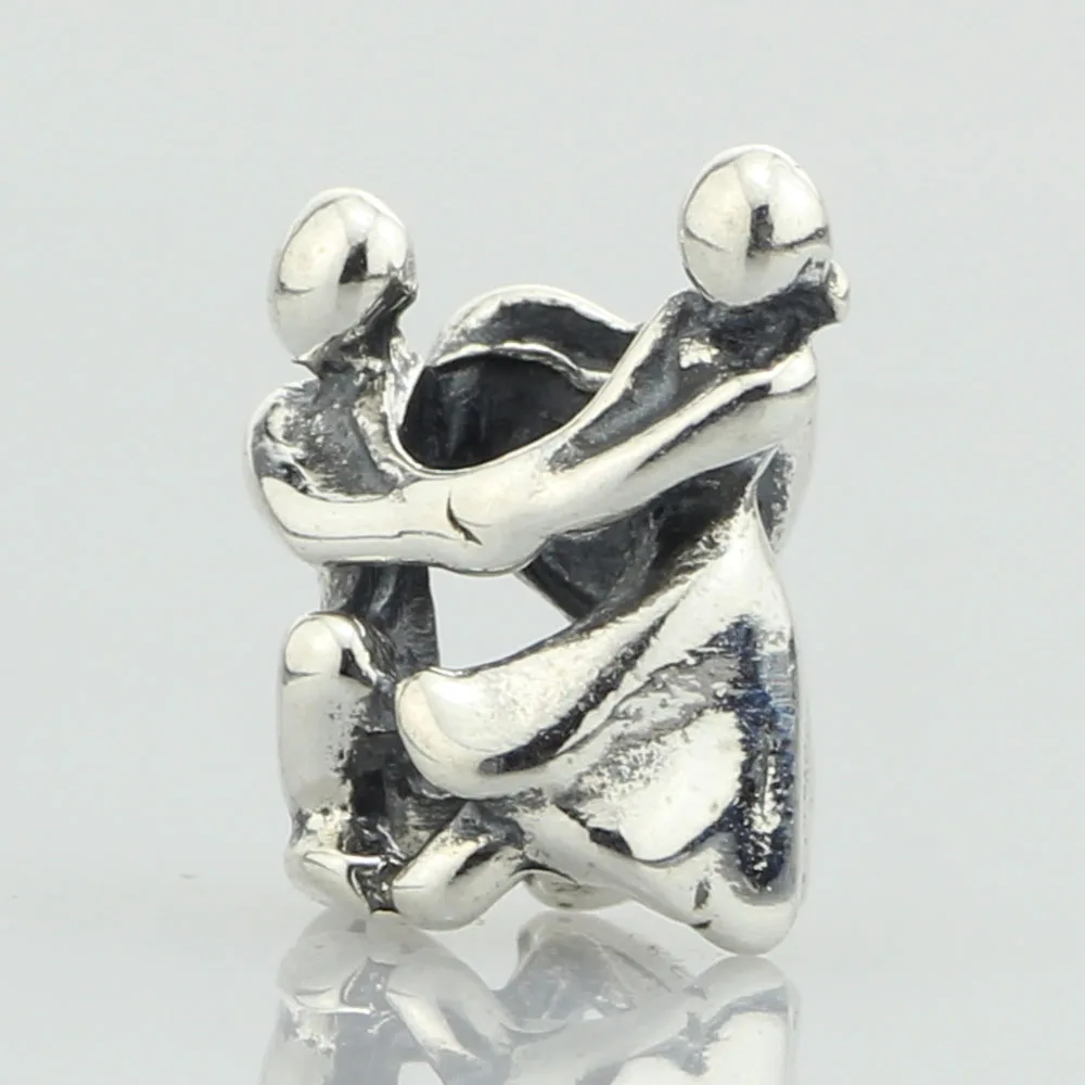 Омела натуральная 925 пробы серебряные Marry Me шарик шарма Подходит Европейский 3 0 мм