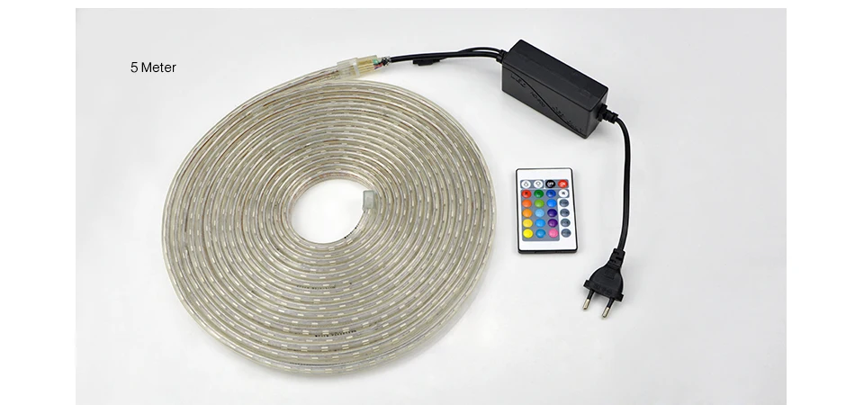 AIMENGTE AC220V RGB/синий/зеленый/красный/белый/теплый белый светодиодный светильник 1 м/2 м/3 м/4 м/5 м/10 м/15 м водонепроницаемый декоративный светильник