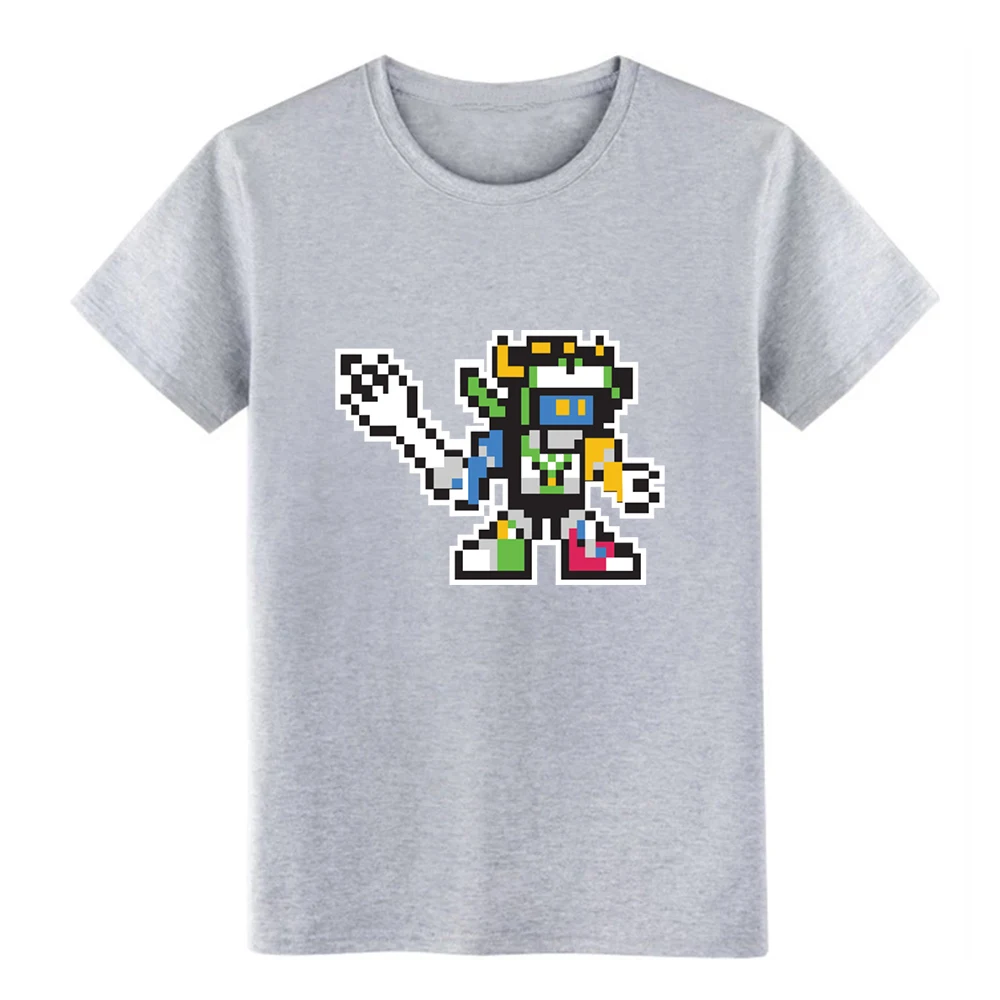 Voltron Stackitron Футболка дизайнерская хлопковая с круглым вырезом Стандартный фитнес