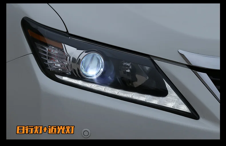 Автомобильный Стайлинг для Toyota Camry фары 2012- светодиодная фара дальнего света Camry DRL Объектив двойной луч H7 HID Xenon bi xenon объектив